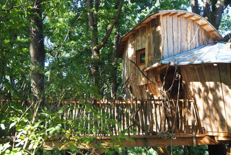 Cabane arbre fallot isle bouzon