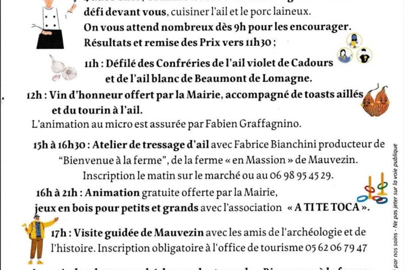 Fête de l’ail à Mauvezin_Mauvezin