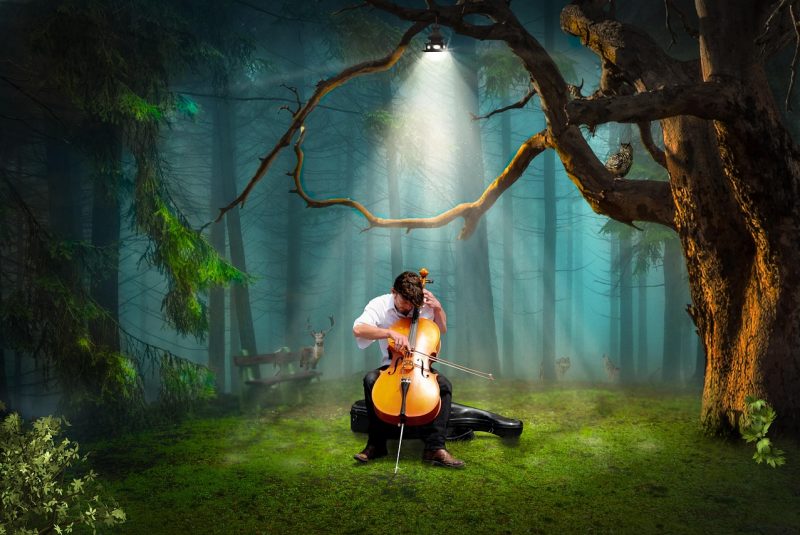 Visite guidée poétique au son du violoncelle à Monfort_Monfort