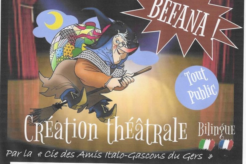 Théâtre bilingue  » La vera storia della Befana »_Solomiac