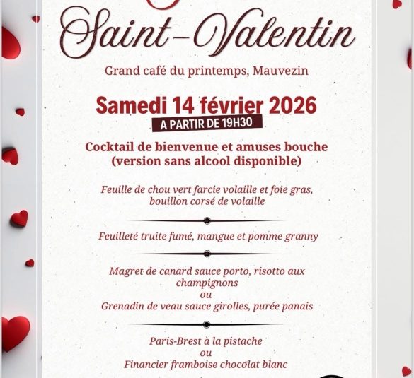 Repas de la Saint Valentin_Mauvezin