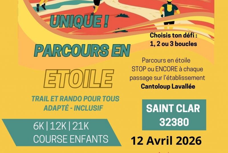 Trail et randonnée des 3 étoiles_Saint-Clar