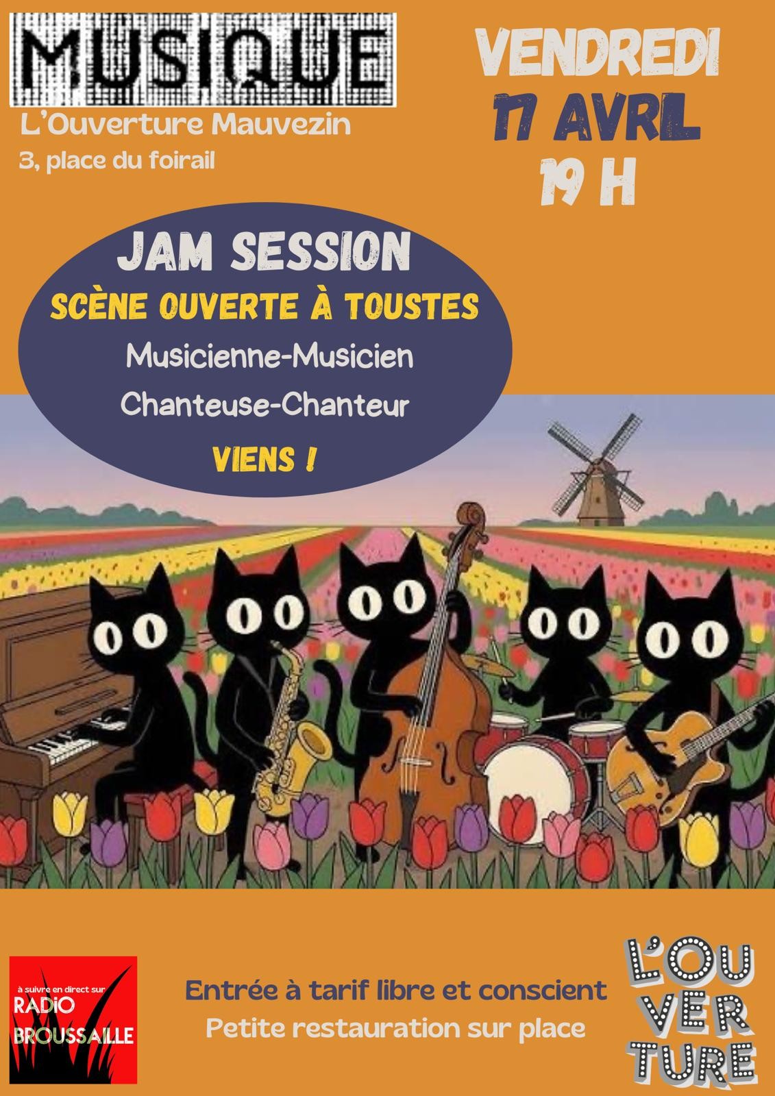 Jam session à Mauvezin : Tourisme Bastides de Lomagne - Gers (32)